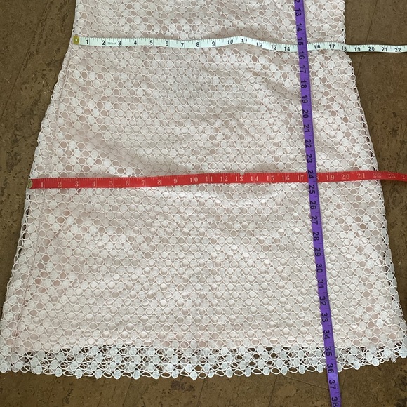 Karl Lagerfeld Pink Lace Midi Dress - Picture 13 of 16